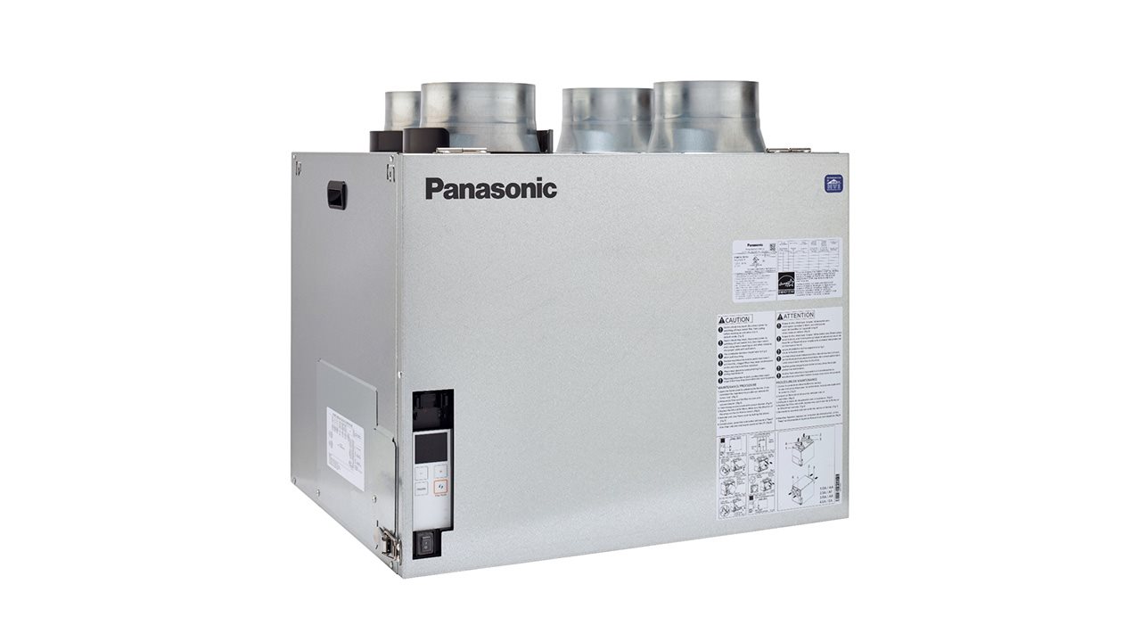 A Panasonic ventilation fan.